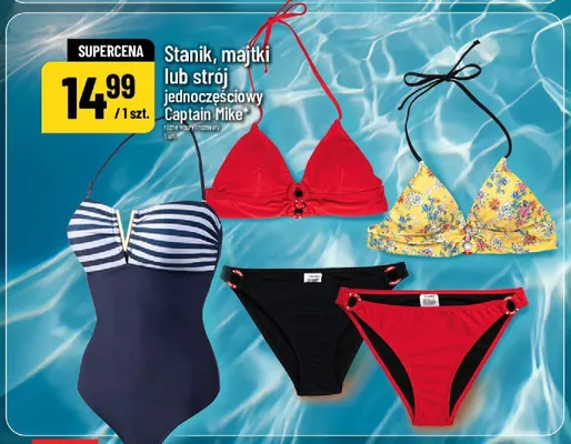 Strój jednoczęściowy damski Captain Mike promocja w POLOmarket