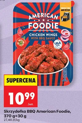 Skrzydełka BBQ American Foodie promocja w Biedronka