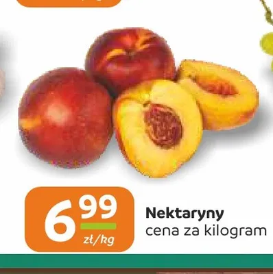 Nektaryny promocja w Społem Częstochowa