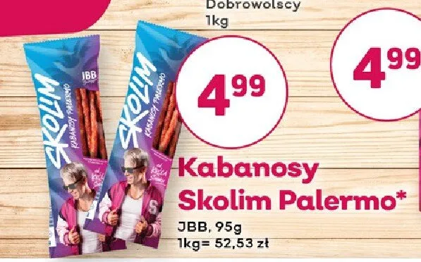 Kabanosy Skolim Palermo promocja w Bliski
