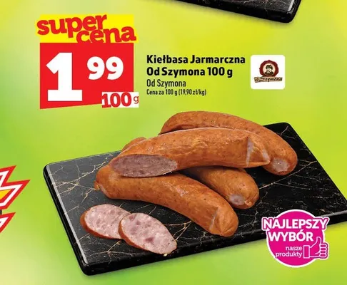 Kiełbasa Jarmarczna Od Szymona promocja w TOPAZ