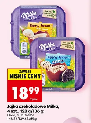 Jajka czekoladowe Milk Creme promocja w Biedronka