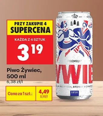 Piwo Żywiec promocja w Biedronka