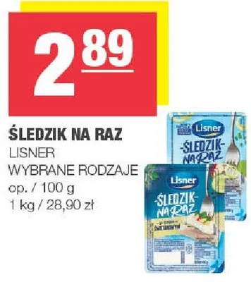 Śledź na raz promocja w SPAR