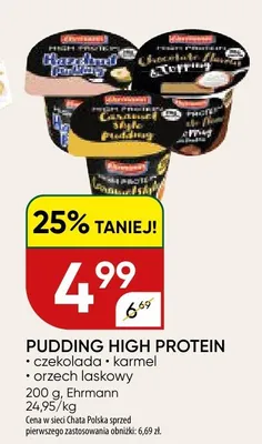 Pudding karmel promocja w Chata Polska