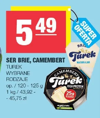 Ser Brie Turek promocja w SPAR