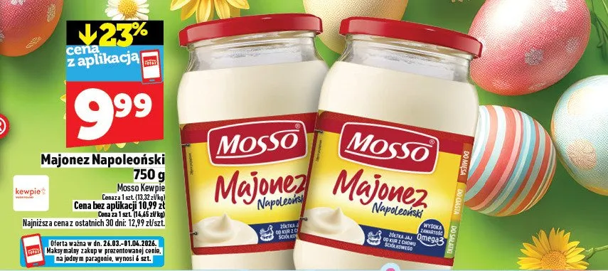 Majonez Majonez Napoleoński promocja w TOPAZ