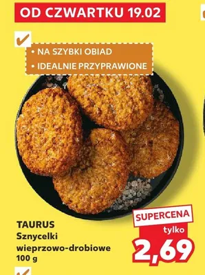 Sznyczelki wieprzowo-drobiowe promocja w Kaufland