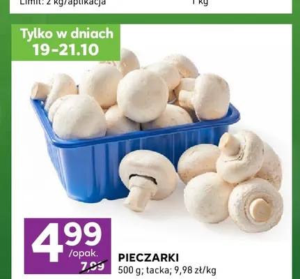 Pieczarki promocja w Stokrotka