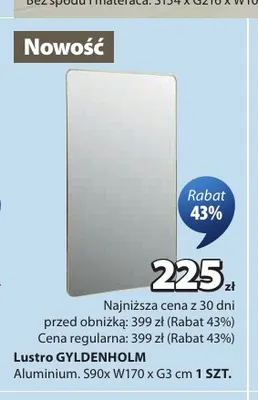 Lustro Gyldenholm promocja w Jysk