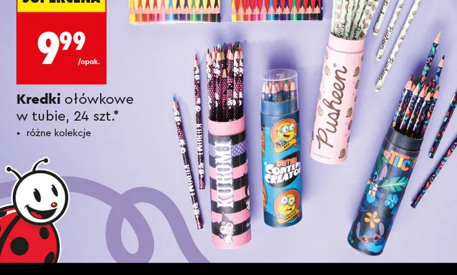 Kredki ołówkowe w tubie Bambino Kuromi promocja w Biedronka