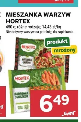 Mieszanka warzyw Hortex promocja w Stokrotka