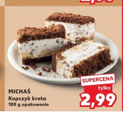 Ciasto Kopczyk kreta Michaś promocja w Kaufland