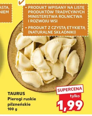 Pierogi ruskie piżneńskie promocja w Kaufland