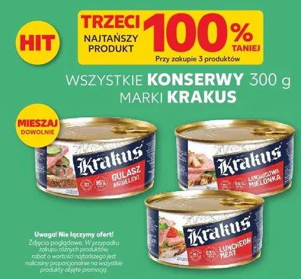 Wszystkie konserwy promocja w Kaufland