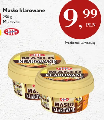 Masło klarowane Mlekovita promocja w Market Point