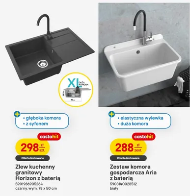 Zestaw komora gospodarcza Aria z baterią promocja w Castorama