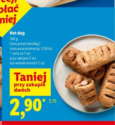 Hot dog promocja w Lidl
