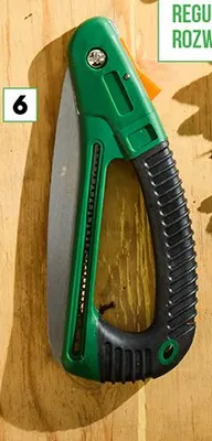 Narzędzia ogrodowe składana piła do cięcia gałęzi promocja w Biedronka