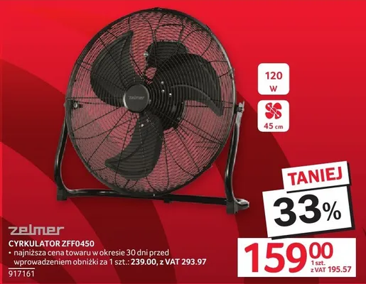 Cyrkulator ZELMER ZFF0450 promocja w Selgros