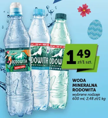 Woda mineralna niegazowana promocja w ABC