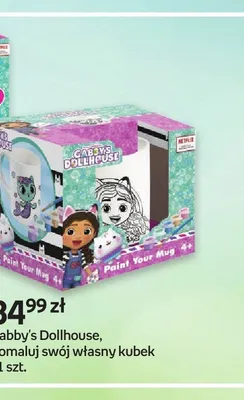 Kubek do pomalowania Gabby's Dollhouse Paint Your Mug promocja w Empik