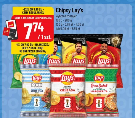Chipsy Lay's promocja w POLOmarket