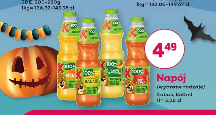 Napój Kubuś promocja w Bliski