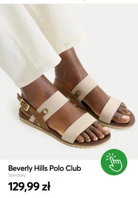 Sandały Beverly Hills Polo Club promocja w eobuwie.pl