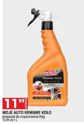 Moje Auto krwawe koło preparat do czyszczenia felg promocja w Merkury Market