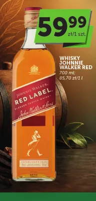 Whisky Johnnie Walker Red promocja w Groszek