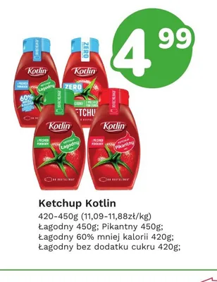 Ketchup Kotlin Pikantny promocja w Limonka