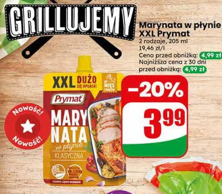 Marynata w płynie XXL Prymat promocja w Dino