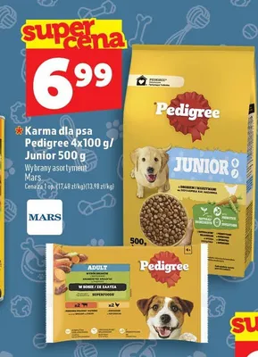 Karma dla psa Pedigree Junior promocja w TOPAZ