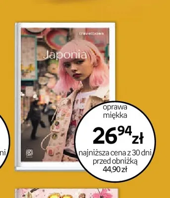 Książka Japonia Travelbook promocja w Empik