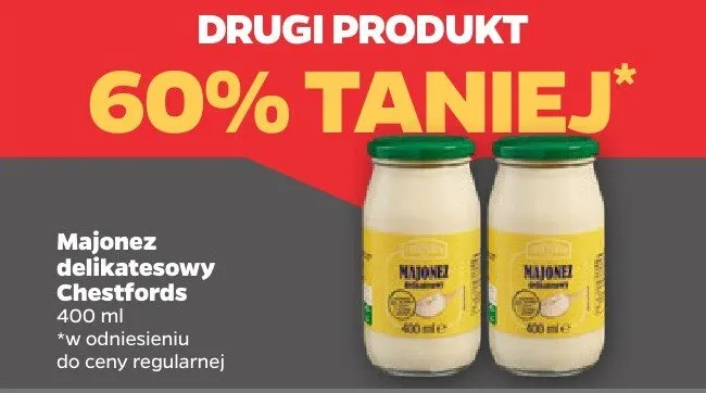 Majonez delikatesowy promocja w Netto