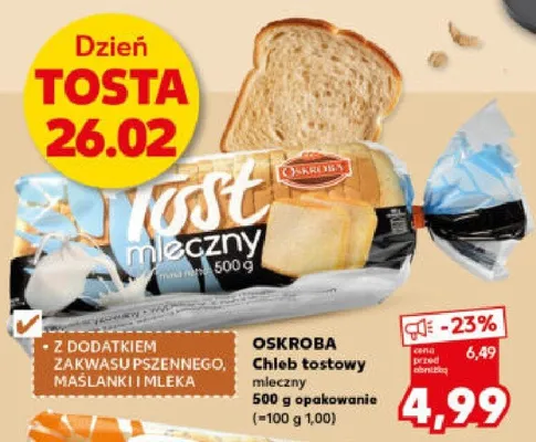 Chleb promocja w Kaufland