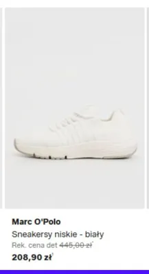 Sneakersy niskie Marc O'Polo białe promocja w Lounge by Zalando