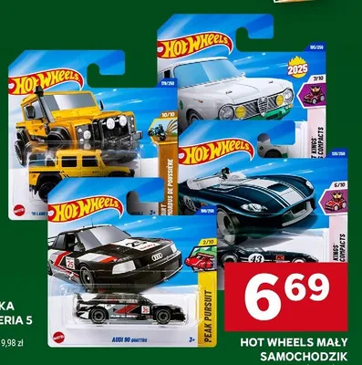 Mały samochodzik HOT WHEELS promocja w Stokrotka
