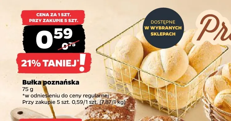 Bułka poznańska promocja w Netto