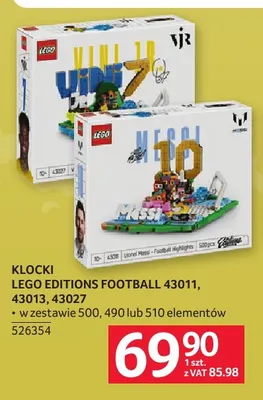Klocki LEGO Editions Football 43011 promocja w Selgros