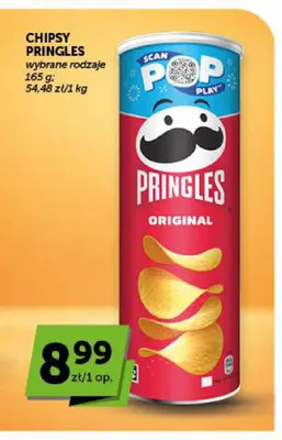 Chipsy Pringles promocja w Euro Sklep