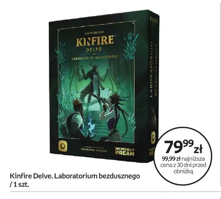 Gra planszowa Kinfire Delve. Laboratorium bezdusznego promocja w Empik