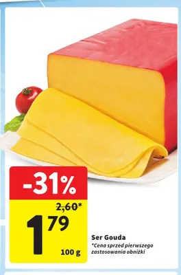 Ser Gouda promocja w Intermarche