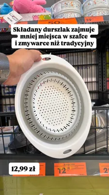 Składany durszlak promocja w Biedronka