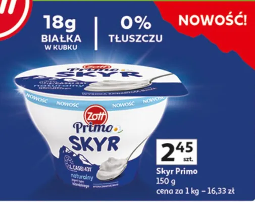 Skyr Primo promocja w Auchan