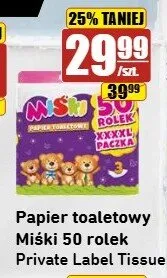 Papier toaletowy Miśki promocja w API Market