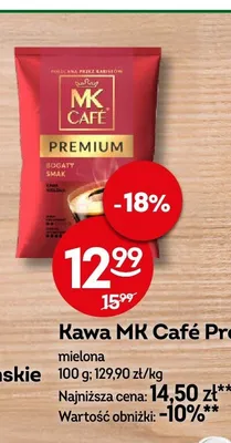 Kawa mielona MK Café Premium promocja w Żabka