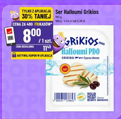 Ser Halloumi Grikios promocja w POLOmarket