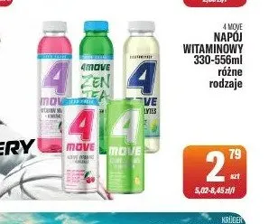 Napój witaminowy 4Move promocja w Tomi Markt